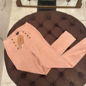 NWT Do+Be leggings with front button design